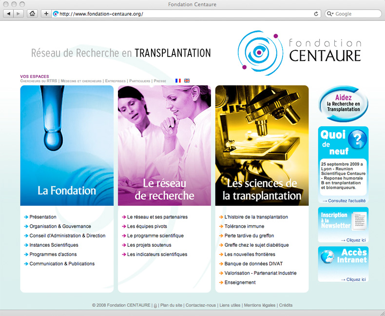 Infographiste Freelance - Creation de site internet dans la recherche clinique