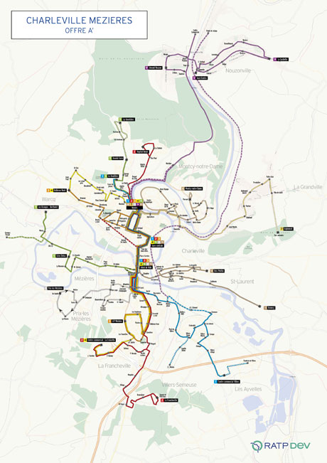 Infographiste Freelance en PAO cartographie de ville