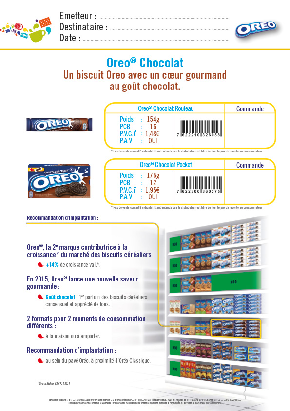 Infographiste Freelance - communication commerciale, plan de vente biscuit