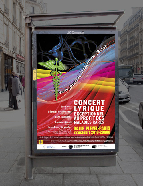 Infographiste Freelance spécialisé dans la création d'affiche de concert rock et lyrique