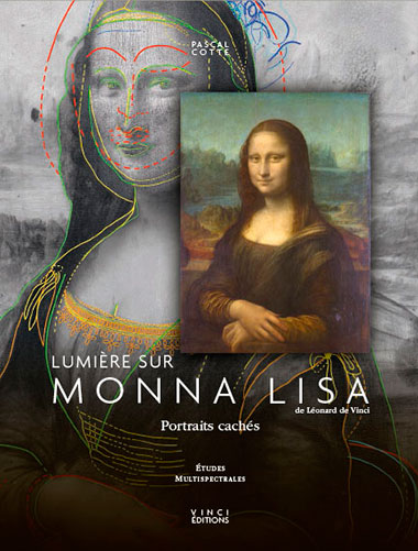 Infographiste Freelance - création couverture de livre d'art sur Monna Lisa - La Joconde