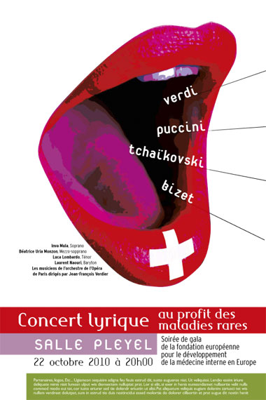 Infographiste Freelance - Création et mise en page d'affiche de concert