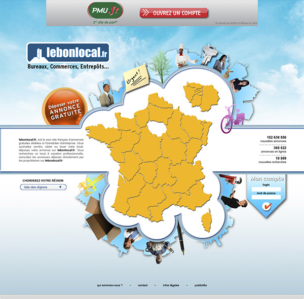 Infographiste Freelance - Creation de site internet pour l'immobilier