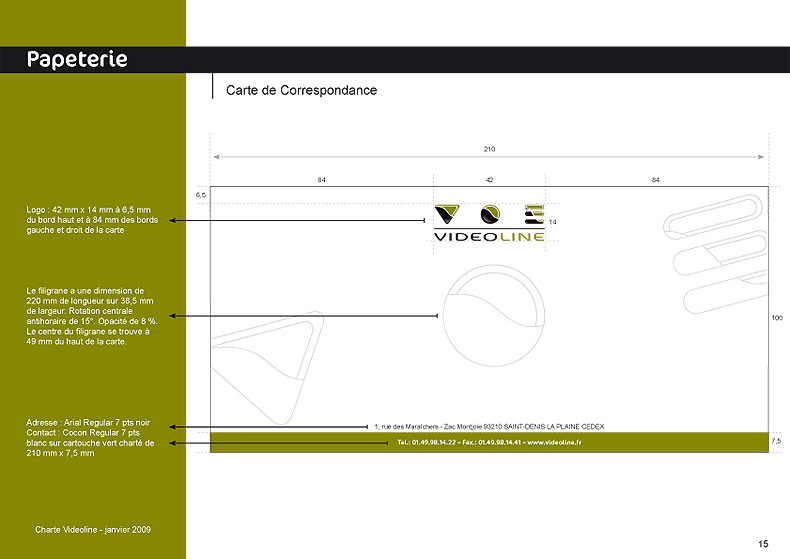 Infographiste Freelance - Maquette de document papeterie