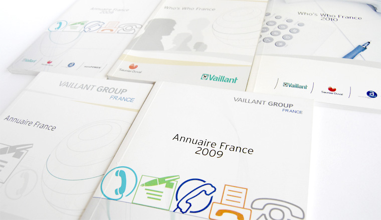 Infographiste Freelance - Maquette print d'annuaire