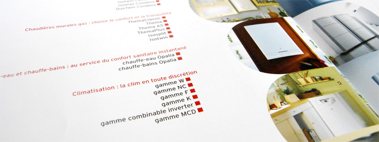 Infographiste Freelance et maquettiste pour l'édition de catalogue produit pour la presse